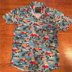 Dixxon “Snap-On” tools Hawaiian Print Shirt
